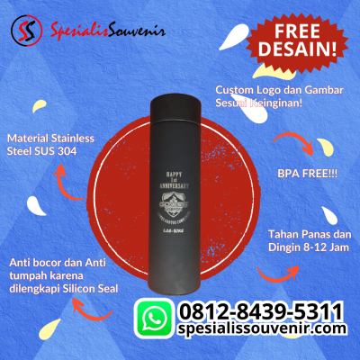 Supplier Tumbler Custom Terdekat: Cetak Desain Sendiri untuk Souvenir & Promosi Brand