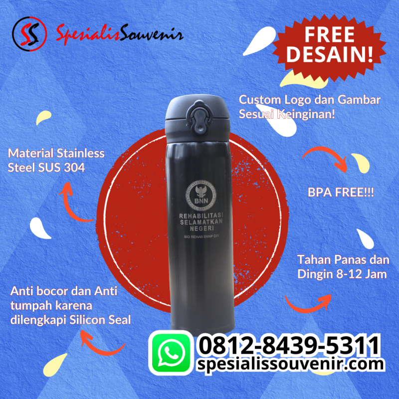 Tempat Custom Tumbler Jogja: Solusi Souvenir Unik & Promosi Brand Kekinian