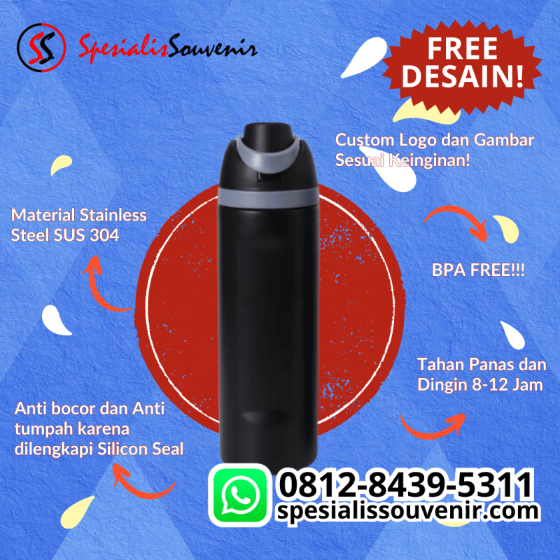 Tumbler Custom: Solusi Praktis untuk Souvenir Brand yang Menarik & Terjangkau