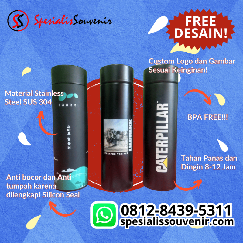Cari Tumbler Custom Terdekat? Ini Panduan Lengkap Pilih Desain, Bahan, dan Harga Terbaik