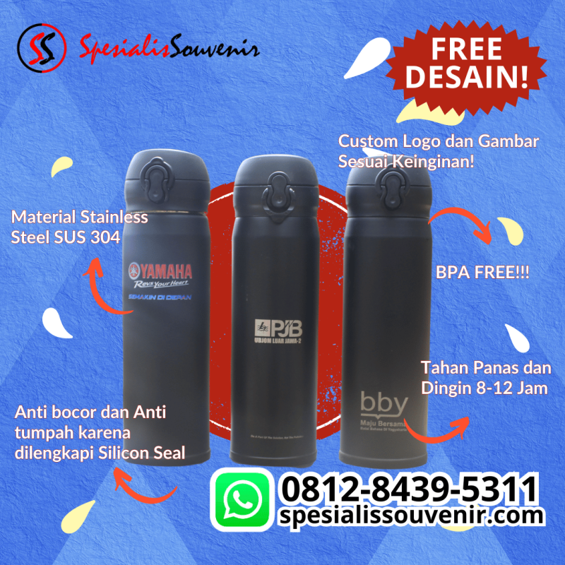Toko Tumbler Custom Terdekat: Solusi Praktis untuk Pesan Desain Sendiri dengan Cepat