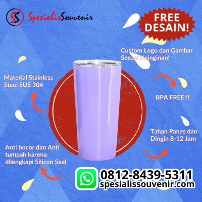 Tumbler Custom Jogja: Solusi Cepat untuk Souvenir Event dan Gift Eksklusif