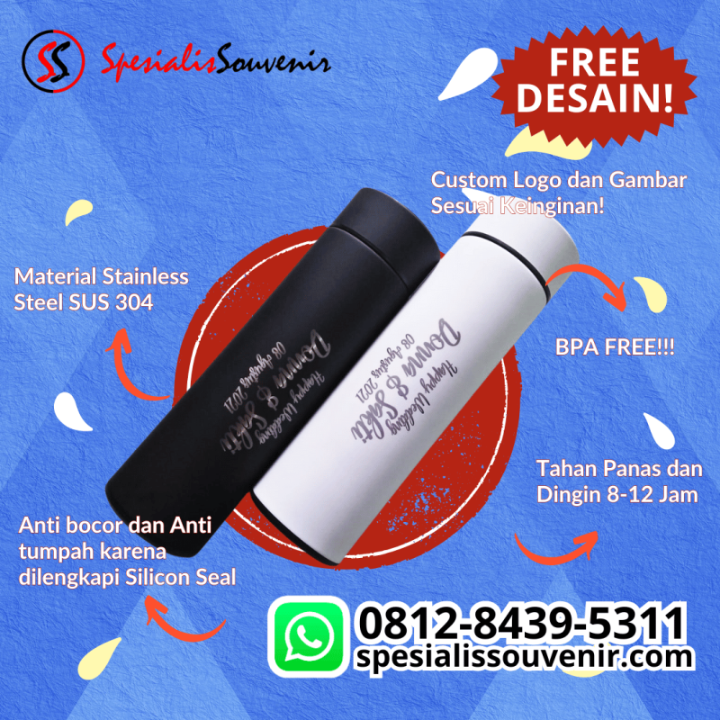 Tumbler Custom Murah: Solusi Praktis untuk Promosi & Hadiah Kekinian