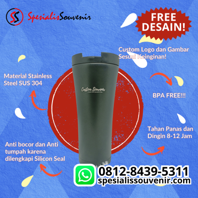 Panduan Memilih Tumbler Custom Nama yang Awet & Stylish untuk Souvenir