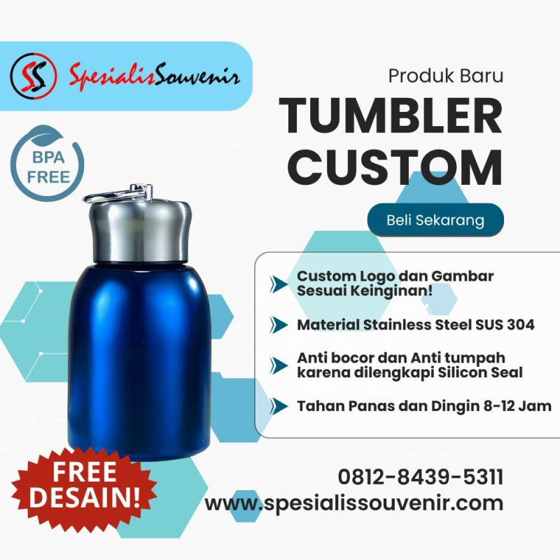 Butuh Tumbler Custom Nama Cepat & Berkualitas? Ini Rekomendasi Vendor Terpercaya!