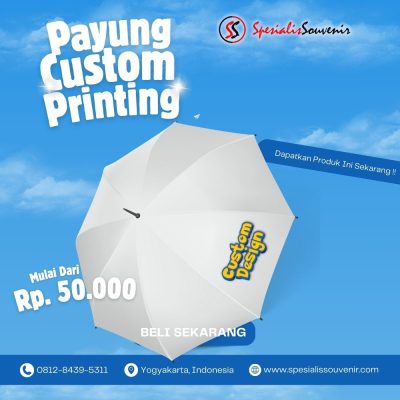 Cara Memesan Payung Custom Satuan Berkualitas: Panduan Cepat untuk Promosi yang Tepat Sasaran
