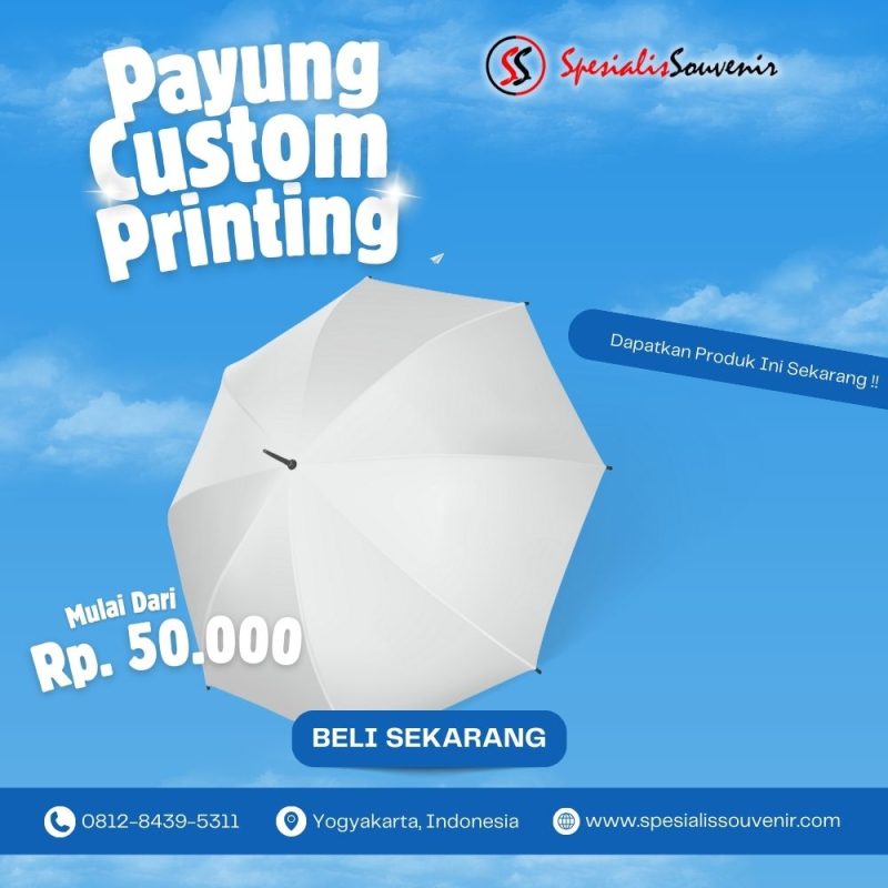 Payung Custom Bali: Solusi Souvenir & Branding Elegan untuk Event dan Bisnis Anda
