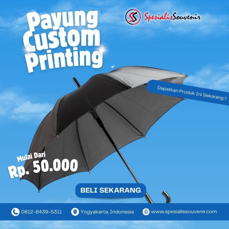 Payung Besar Custom untuk Promosi & Event: Pilihan Efektif yang Awet dan Tepat Sasaran