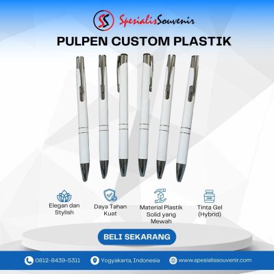 Cetak Pulpen Custom Surabaya: Solusi Souvenir Promosi Murah, Cepat, dan Profesional