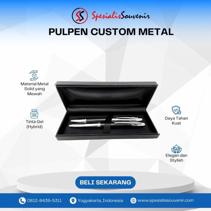 Butuh Cetak Pulpen Custom Surabaya? Ini Cara Memilih Vendor Tepat & Harga Terbaik