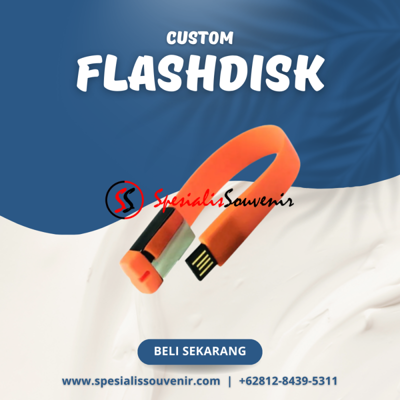 Flashdisk Gelang: Solusi Media Penyimpanan Praktis untuk Event, Sekolah, dan Promosi