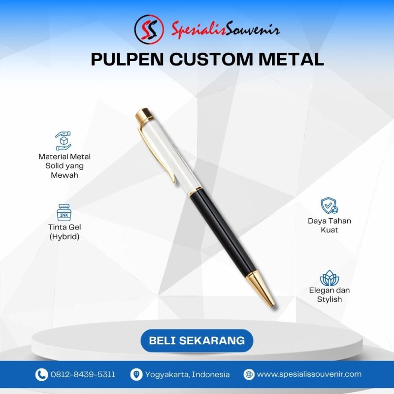 Cara Buat Pulpen Custom Berkualitas untuk Promosi: Panduan Singkat Memilih Vendor Terbaik.