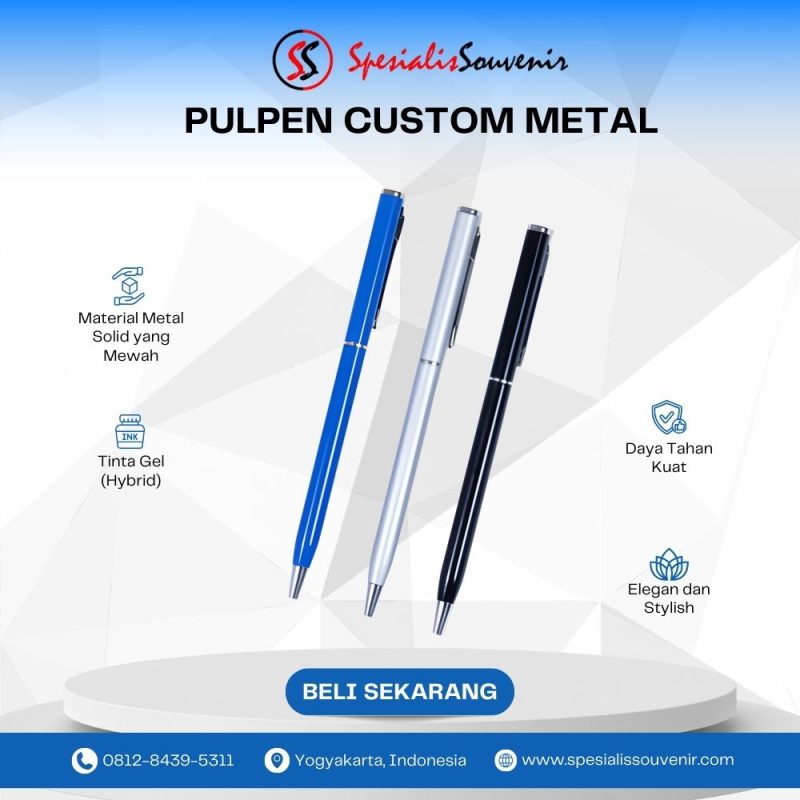 Cetak Pulpen Custom Terdekat: Cara Cepat Dapat Vendor Murah & Tepat Waktu