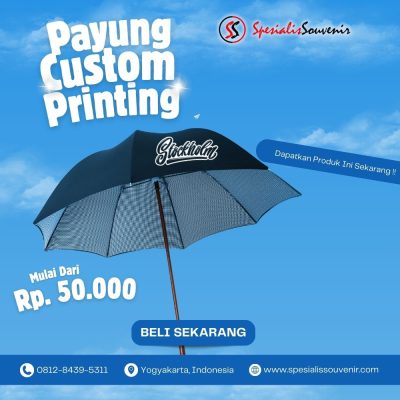 Payung Anak Custom: Solusi Praktis untuk Hadiah & Souvenir yang Unik