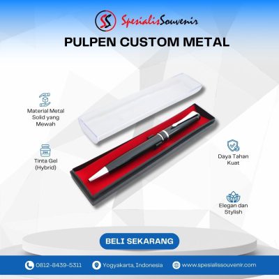 Cara Cepat Bikin Pulpen Custom Berkualitas untuk Souvenir Perusahaan dan Event