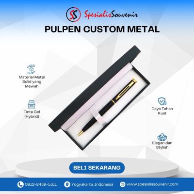 Pulpen Custom Jakarta: Solusi Souvenir Perusahaan yang Murah, Cepat, dan Berkualitas