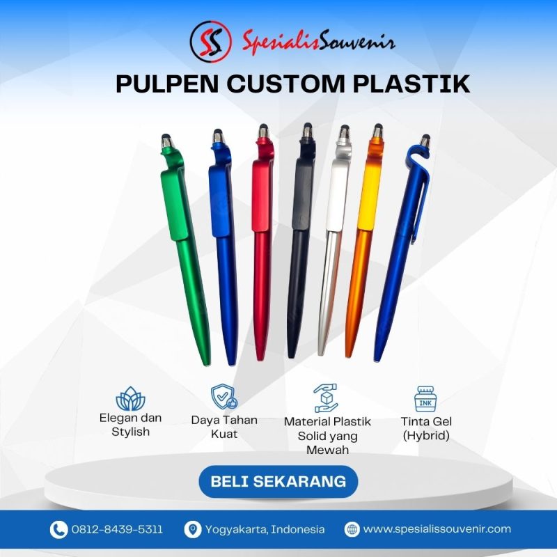 Desain Pulpen Custom untuk Souvenir & Promosi: Contoh, Tips Hemat Biaya, dan Kesalahan yang Harus Dihindari