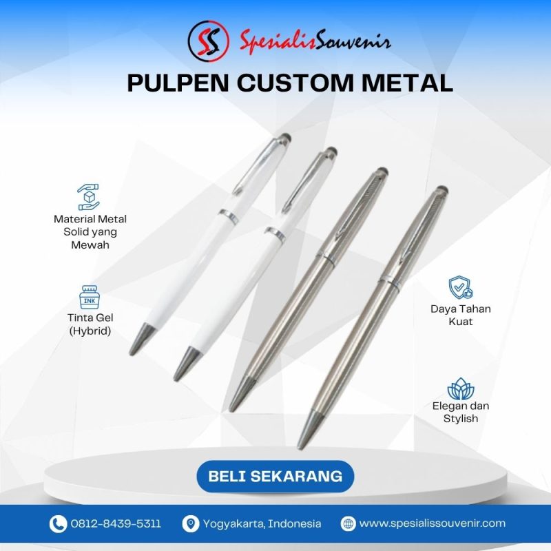 Pulpen Custom Bogor Berkualitas: Panduan Memilih Model Terbaik untuk Promosi Anda