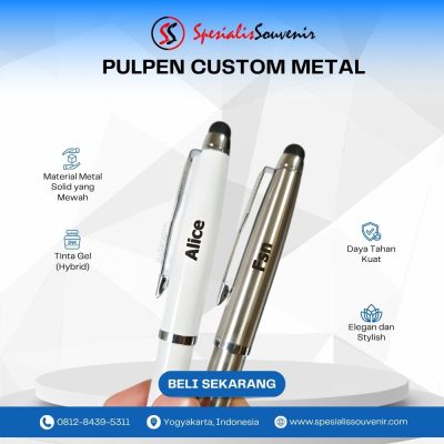 Pulpen Custom Box: Solusi Souvenir Elegan untuk Event dan Branding Bisnis