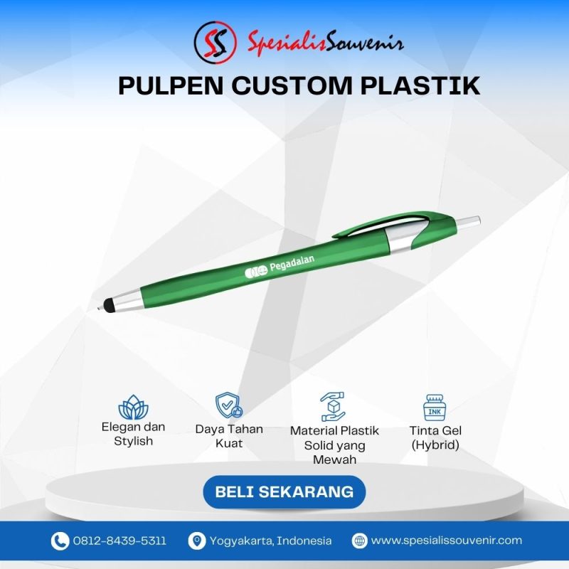 Contoh Pulpen Custom Terbaik untuk Branding: Pilihan Desain, Bahan, dan Tips Vendor
