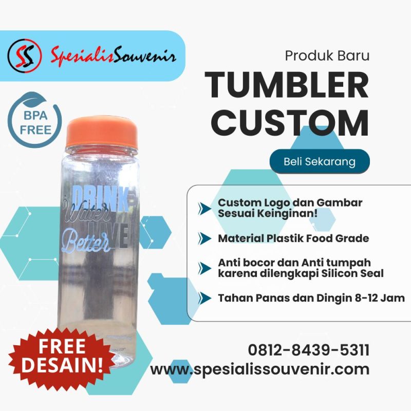 Tumbler Custom Bali untuk Souvenir & Branding: Cara Pilih Vendor Lokal yang Tepat