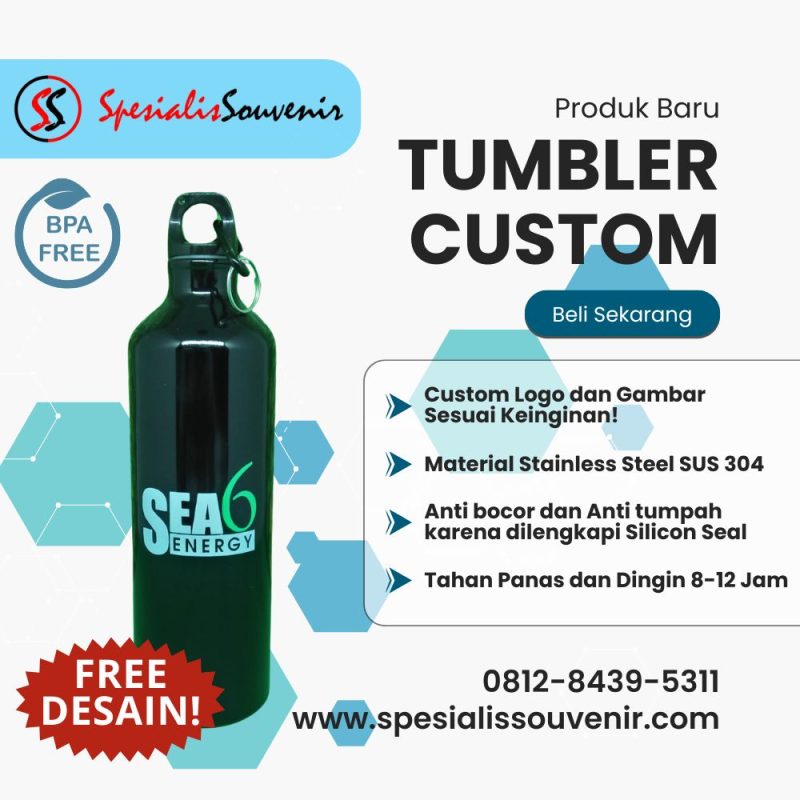 Panduan Cepat Cetak Custom Tumbler Berkualitas: Solusi Praktis untuk Souvenir Promosi & Branding