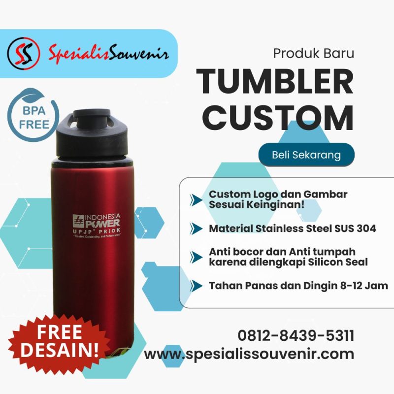 Tumbler Custom Bali: Cara Aman Pilih Vendor, Bahan, dan Harga Terbaik