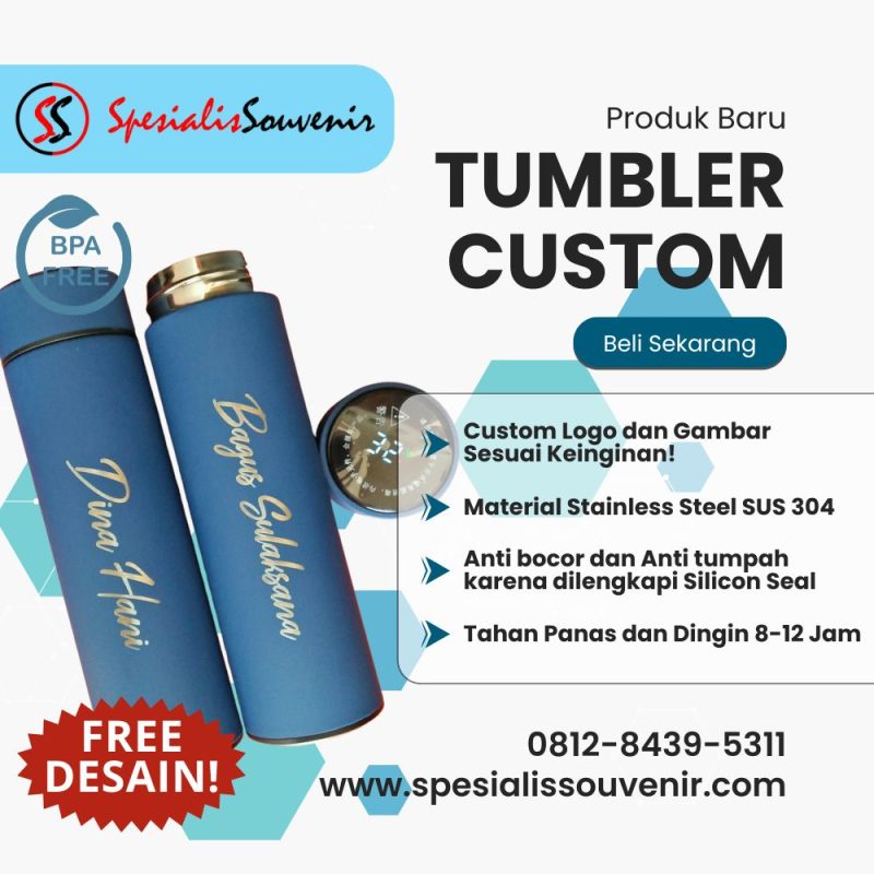 Cari Tumbler Custom Bali Berkualitas? Ini Panduan Praktis Tanpa Overbudget