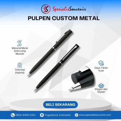 Buat Pulpen Custom Harga Efisien: Solusi Cepat untuk Souvenir Perusahaan & Event