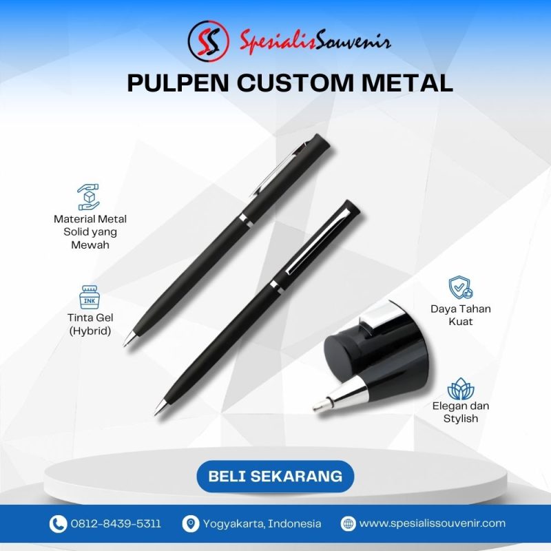 Buat Pulpen Custom Harga Efisien: Solusi Cepat untuk Souvenir Perusahaan & Event