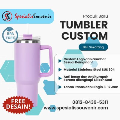 Custom Tumbler Terbaik 2025: Panduan Memilih Vendor Berkualitas untuk Promosi & Hadiah