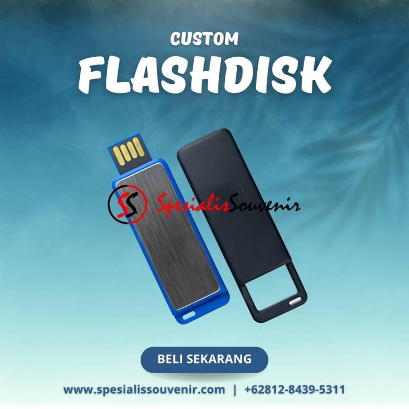 souvenir usb flashdisk kulit custom logo nama dengan desain tipis dan kartu untuk branding perusahaan eksklusif.