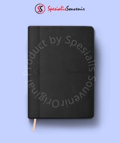 Block note kulit custom elegan cocok untuk seminar kit premium dan corporate gift.