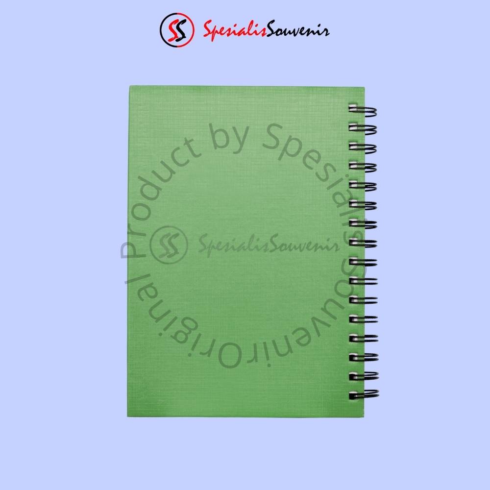 cetak-notebook-surabaya Blocknote custom cetak logo cocok untuk souvenir seminar dan merchandise kantor.