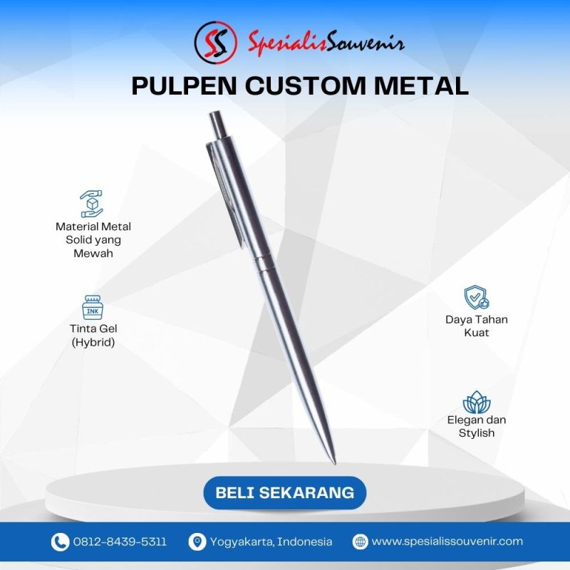 pulpen custom promosi dengan logo perusahaan