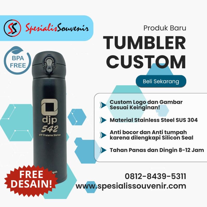 Tumbler Custom Batam: Cara Cepat Dapat Vendor Terpercaya & Harga Terbaik