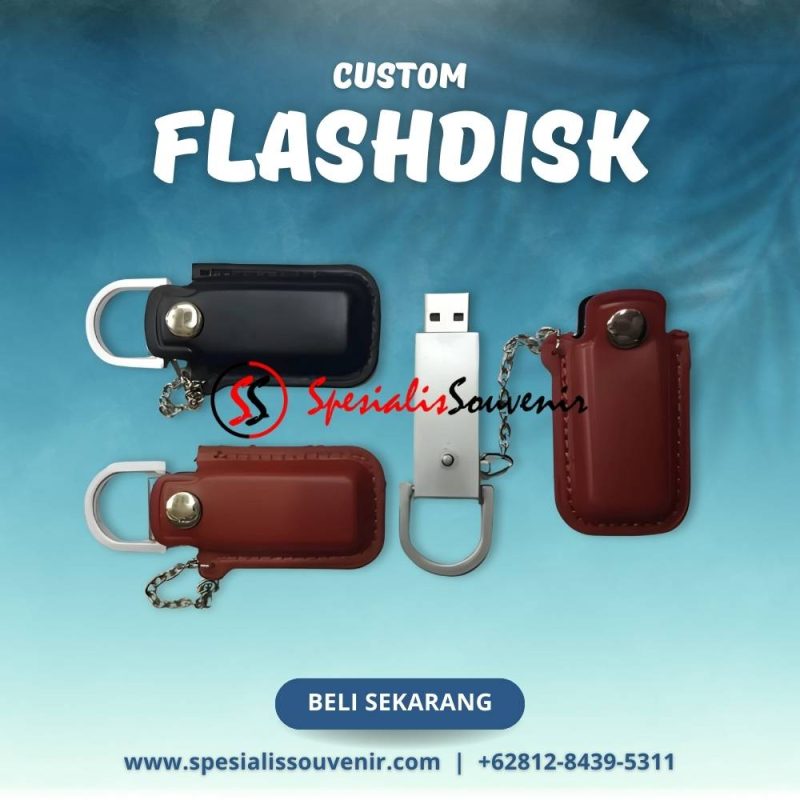 flashdisk promosi custom premium berbagai kapasitas dan bentuk untuk souvenir branding perusahaan.