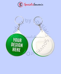Gantungan kunci custom Jogja dengan desain rapi cocok untuk souvenir, event, dan promosi.