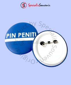 Pin custom Jogja dengan desain rapi dan warna tajam cocok untuk event dan promosi.