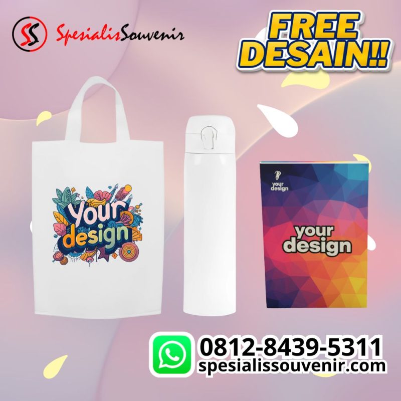 seminar kit peserta profesional dengan tas custom dan alat tulis untuk acara seminar.