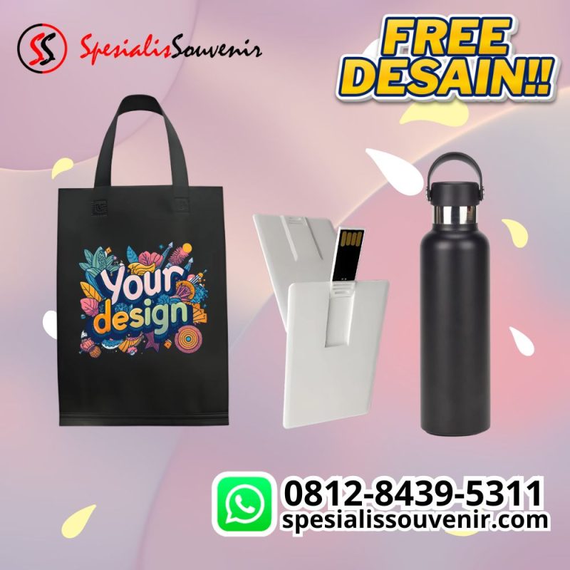 Seminar kit Lampung lengkap dengan ransel seminar kit dan seminar kit tas laptop untuk event profesional.