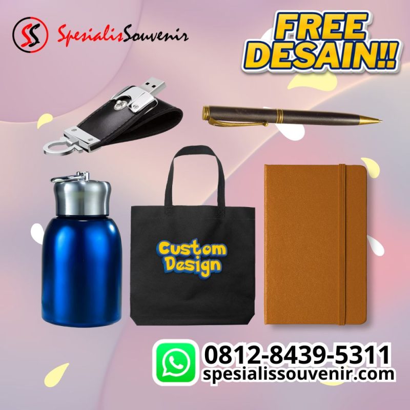 seminar kit Bali custom untuk event perusahaan dengan desain modern dan tas laptop eksklusif.