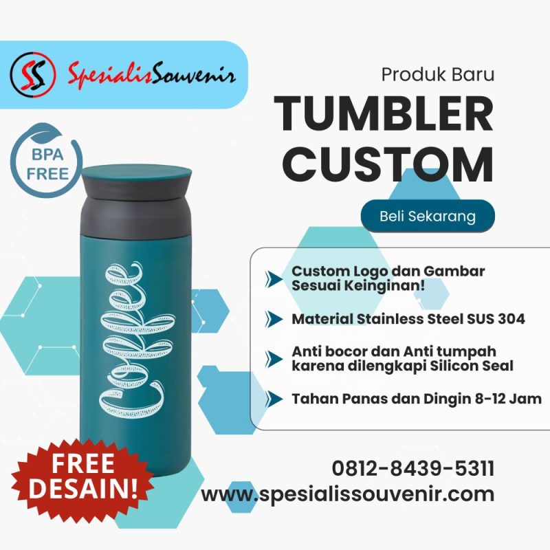 Tumbler Custom Cups: Cara Dapat Harga Masuk Akal & Kualitas Layak untuk Branding