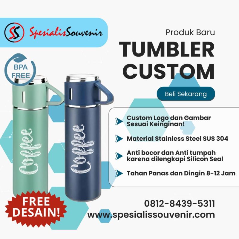 Butuh Tumbler Custom di Bali? Ini Checklist Vendor Biar Nggak Salah Pilih