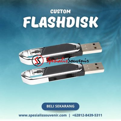 flashdisk custom bandung dengan logo perusahaan dan custom box eksklusif untuk souvenir dan merchandise profesional.