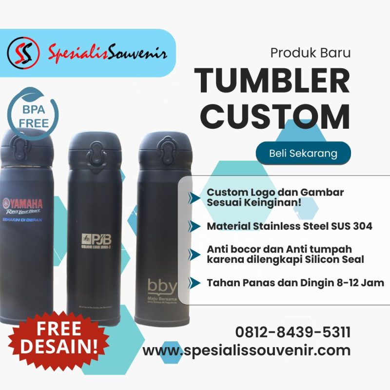 pulpen custom solo dengan logo perusahaan untuk souvenir promosi bisnis profesional.
