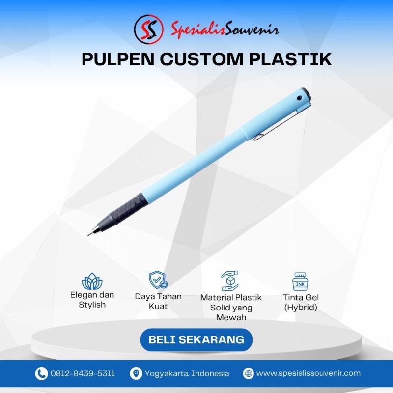 custom pulpen semarang bolpoin custom untuk promosi bisnis dari supplier pulpen custom berkualitas.