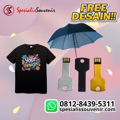 payung custom logo fullprint untuk media promosi bisnis dengan desain branding menarik