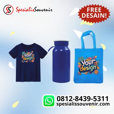 seminar kit jakarta custom lengkap tas tumbler notebook untuk acara seminar profesional.