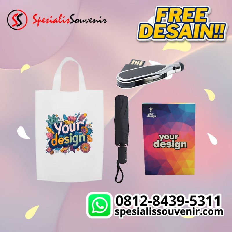 Seminar kit Makassar custom berkualitas dengan desain eksklusif untuk kebutuhan event profesional.